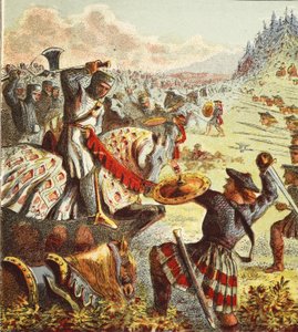 Edward I attacks Scotland by English School